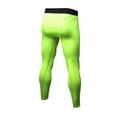 thumbnail image 3 of Odeerbi Sports Pants for Men Shapewear Bodysuit Stretch Leggings Trousers Breathable Quick-drying Wicking Fitness Pants Green, 3 of 3