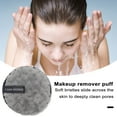 thumbnail image 4 of vnanda Deep Cleansing Makeup Remover Puff Makeup Remover Puff Round Double-sided Reusable Pad for Face Eyes Washable Face Cleansing Wipes Cloth, 4 of 8