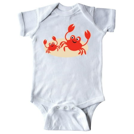 Beach Crabs cute vacation Infant Creeper (Best Vacations With Infants)