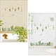 thumbnail image 3 of Pegatinas de pared de vinilo con diseño de cactus, planeta verde, mariposas, plantas en maceta, decoración DIY, 3 of 8