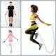 thumbnail image 2 of Cuerdas para saltar deportivas, cuerda para saltar con velocidad ajustable, longitud 3M, cuerda para saltar con asas antideslizantes, cuerda para saltar ideal para fitness y entrenamiento (azul) JM, 2 of 5