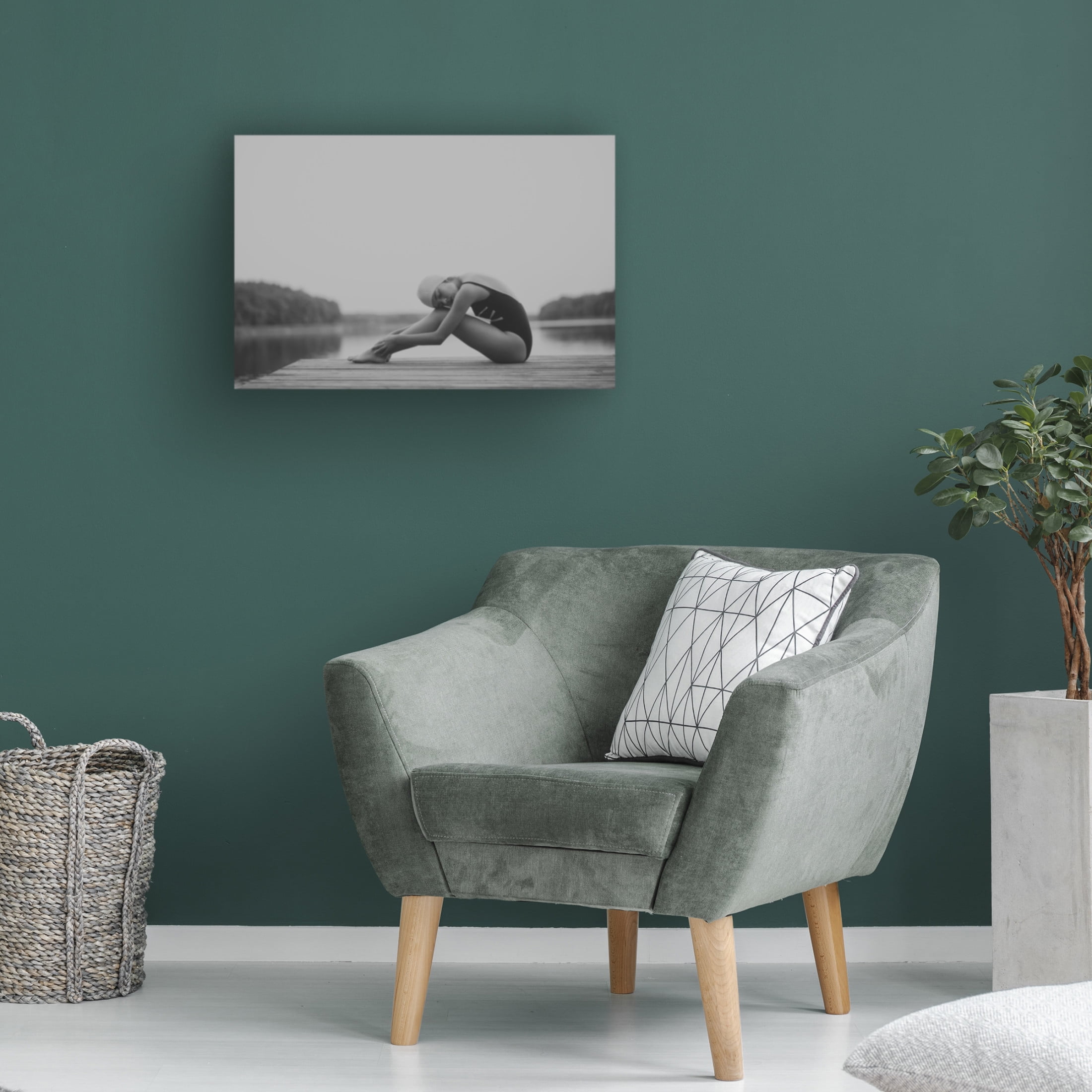 Canvas Wall Art - Ma?gorzata Masarz 'Lato' Wall Art for Living Room, Bedroom, or Office D?cor by Trademark Fine Art - 19 x 12 Inches