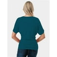thumbnail image 2 of Womens Super Comfy Boat Neck Dolman Top Shirt, 2 of 4