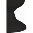 thumbnail image 6 of Neatifyes Large 14 Inch Outdoor Garden Lightweight Utopian Urn Planter with UV-Coated Finish for Entryways, Walkways, and More, Black (2 Pack), 6 of 7