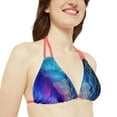 thumbnail image 6 of 'Terrestrial Mermaid' Strappy Bikini Set (AOP), 6 of 9