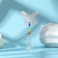 thumbnail image 3 of Butterfly Crystal Suncatcher Hanging Crystal Rainbow Maker For Window Home Garden Decorationstyle3, 3 of 5