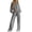 Gray, variant on Admvng Travel Outfits for Women 2 Piece Sets Fall and Winter Casual Long Sleeved Sweater Trousers Two-piece Suit, Size S-2XL