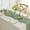 Green, variant on Sheer Long Table Runner 35x157 Inch Cheesecloth Tablecloth for Wedding Birthday Party Decoration - Gauze Fabric Rustic Banquet Decor Reusable for Home Kitchen Dining Table Centerpiece
