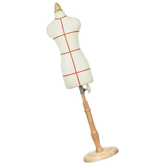 Mini Mannequin de Tailleur Support de Mannequin Poupée Factice pour Exposition Mini Robe Forme F