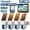 4 Camera + 10 CH NVR Monitor+ 500G HDD, variant on TOGUARD 10CH SC23 4MP Solar Security Camera System Outdoor Wireless WiFi Dome Surveillance Camera NVR HDMI Connector
