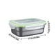 thumbnail image 3 of Recipiente Hermético de Acero Inoxidable 304 con Tapa para Almacenar Alimentos - Organizador Rectangular para Loncheras Bento, 3 Tamaños (15 X 11 X 4,8 Cm, 17 X 12 X 5,8 Cm, 19 X 14 X 6,3 Cm), 3 of 7