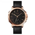thumbnail image 5 of Reloj electrónico informal deportivo con corona de cuero y hebilla redonda para hombre, 5 of 5