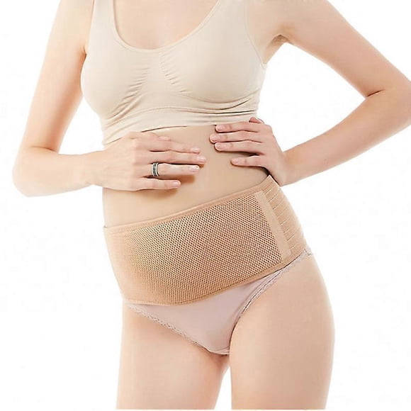 Maternity Belly Band for Pregnant Women - Breathable Pregnancy Belly Support Band for Abdominal, Pelvic, Waist & Back Pain - Adjustable Maternity Belt