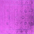 thumbnail image 1 of Ahgly Company Indoor Square Oriental Pink Industrial Area Rugs, 3' Square, 1 of 4