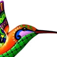 thumbnail image 2 of Arte De La Pared Del Pájaro Adorno colgante creativo de arte de pared de pájaro de metal para interior y exterior verde Sywqhk Libre de BPA, 2 of 3