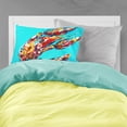 thumbnail image 2 of Carolines Treasures MW1161PILLOWCASE Lucy The Crawfish In Blue Moisture Wicking Fabric Standard Pillowcase, 2 of 2