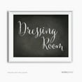 thumbnail image 1 of Dressing Room Vintage Chalkboard Wedding Party Signs, 1 of 2