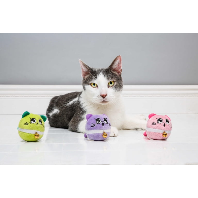 Hartz Cattraction Macaron Mice Cat Toy with Silver Vine and Catnip