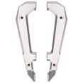 thumbnail image 2 of Pair Motorcycle Rear Passenger Seat Handle Bar Aluminium Alloy Replacement for MSX125 GROM Silver, 2 of 9
