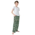 thumbnail image 3 of FORMRS Boys Pajama Pants with Pockets Size 6-8Y Kids Lounge Sleep Bottoms, Christmas Candy Cane, 3 of 8