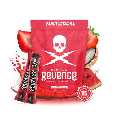 REVENGE Energy Sticks 15 Count Red Tide