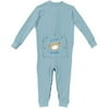 Sandra Magsamen Personalized Baby Boy Little Monkey Long Johns, Light Blue