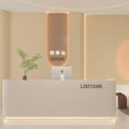 thumbnail image 4 of Bar Office Reception Desks Register Front Luxury Salon Checkout Counter Reception Desks Beauty Mesa Escritorio Modern Furniture My Lux Decor Round, 4 of 7