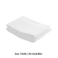 thumbnail image 5 of 3Pcs Solid Color Small Twin Size Fitted Mattress Pad Bed Cover 2 Pillowcase Three Piece Set Bed Mattress Ash Proof Cover Bed Cover Pillowcase Set, 5 of 8