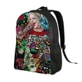 thumbnail image 2 of Harl-ey Quinn Joker Lightweight Backpack Laptop Shoulders Bag Bookbag Daypack Travel Women Men, 2 of 8