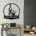 thumbnail image 4 of Craftnamesign Custom Bourbon Dolla Money Metal Wall Art LED Light, Personalized Home Bar Pub Decor, 4 of 5
