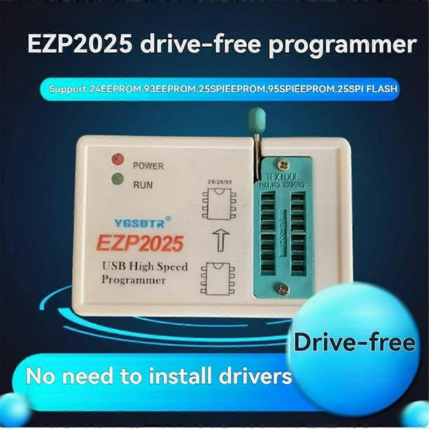 EZP2025 Drive Free USB Programmer Supports 24/25/93/95EEPROM SPI