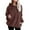 Coffee##1, variant on jsaierl Sherpa Hoodies for Women Quarter Zip Pullover Long Sleeve Fleece Hooded Sweatshirt Casual Winter Warm Sweater with Pocket