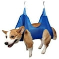 DOMNGW Luxurious Deluxe Plush Pet Grooming Hammock: Elevate Your Furry
