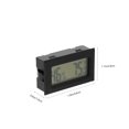 thumbnail image 2 of UPOUART 4Pack Mini Thermometer Hygrometer Plastic Black Room Thermometer for Indoor Temperature, 2 of 6