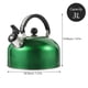 thumbnail image 3 of WORGEOUS Hervidor de acero inoxidable Pot de agua para el agua Hervidor de agua Whistling Have para el hogar (3L), 3 of 8