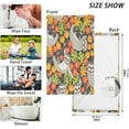 thumbnail image 2 of GZHJMY Cute Sloths Hand Towels Set of 2, Highly Absorbent Soft Cotton Face Towels Bathroom Decorative Towel for Beach Gym Spa Shower, 16x28In Washcloths, 2 of 5
