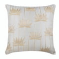 thumbnail image 1 of Fundas de almohada, fundas de almohada color marfil para sofá de 40 x 40 cm (16 x 16 pulgadas), fundas de almohada de seda, naturaleza y flores, loto, meditación, bordado, zen, contemporáneo - Lotus, 1 of 3