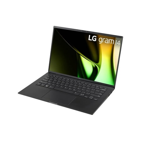 LG gram 14Z90S-V.APB5U1 - Intel Core Ultra 7 - 155H / up to 4.8 GHz - Evo - Win 11 Pro - Intel Arc Graphics - 16 GB RAM - 512 GB SSD NVM Express (NVMe) Gen 4 - 14" IPS 1920 x 1200 - Wi-Fi 6E, Bluetooth - obsidian black