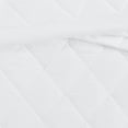 thumbnail image 2 of Cannon 200 Thread Count Percale Oversized Comforter Set White Cotton 3-Piece King Comforter Set, solid color themed, for Men and Women, OEKO-TEX Certified Confidence, 2 of 6