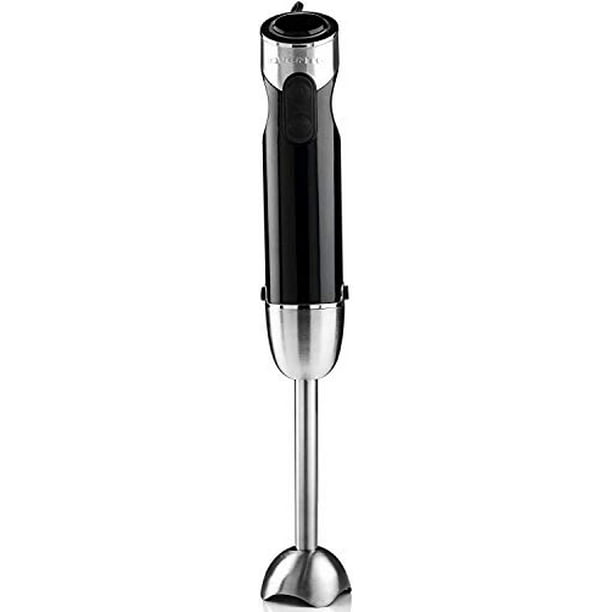 Ovente Immersion Electric Hand Blender with Brushed Stainless Steel ...
