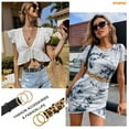 thumbnail image 3 of WHIPPY Women Leather Belt with Double Ring Buckle, Plus Size Leopard Belt for Jeans Dresses, 3 of 8