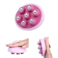 thumbnail image 3 of 1pc Roller Ball Massager, Massage Abdominal Exercise, Back Stretch, Fitness, Yoga And Pilates, Full Body Relaxation, 3 of 7