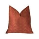 thumbnail image 1 of Plutus New Earth Ripple Red Luxury Throw Pillow - Doble cara 20 "x 26" Estándar Plutus PBRA2208-2026-DP, 1 of 2