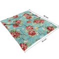 thumbnail image 4 of Pioneer Flower Floral Print Pattern Blanket,Comfortable Soft Lamb Wool Throw Blanket,All Season,Warm Lightweight Blankets for Sofa Bed Couch Living Room Chair,50"x60", 4 of 4
