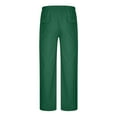 thumbnail image 6 of POROPL Linen Pants Men Summer Casual Elastic Waist Pants with Pockets,Cargo Pants for Men, 6 of 6