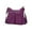 Purple, variant on CaiTeLin Crossbody Bag Nylon Cloth Bag Multi Compartment Medium Bag Middle Aged Casual Shoulder Bag