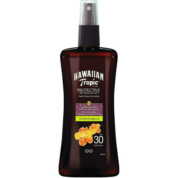 Hawaiian Tropic - Protective Dry Spray Oil SPF30 (200ml)
