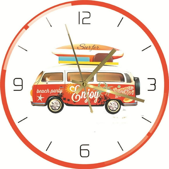 Japceit Digital Wall Clock Acrylic Mute Creative Clock for Home Decor