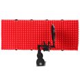 thumbnail image 3 of Domqga Studio Equipment,Isolation Shield,Microphone Isolation Shield Five‑Door Noise Reduction Foldable Mic Sound Absorbing Cover For Recording, 3 of 8
