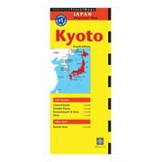 Kyoto Travel Map Fourth Edition, (Paperback)